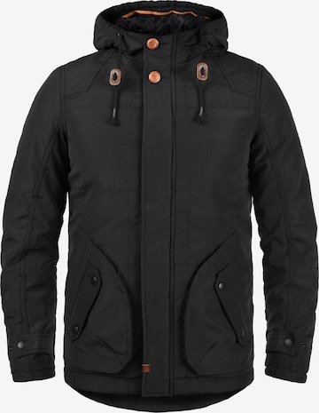 BLEND Winter Jacket 'Polygon' in Black: front