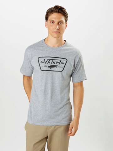 VANS T-Shirt 'Full Patch' in Grau: predná strana