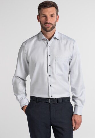 ETERNA Regular fit Business Shirt in Grey: front