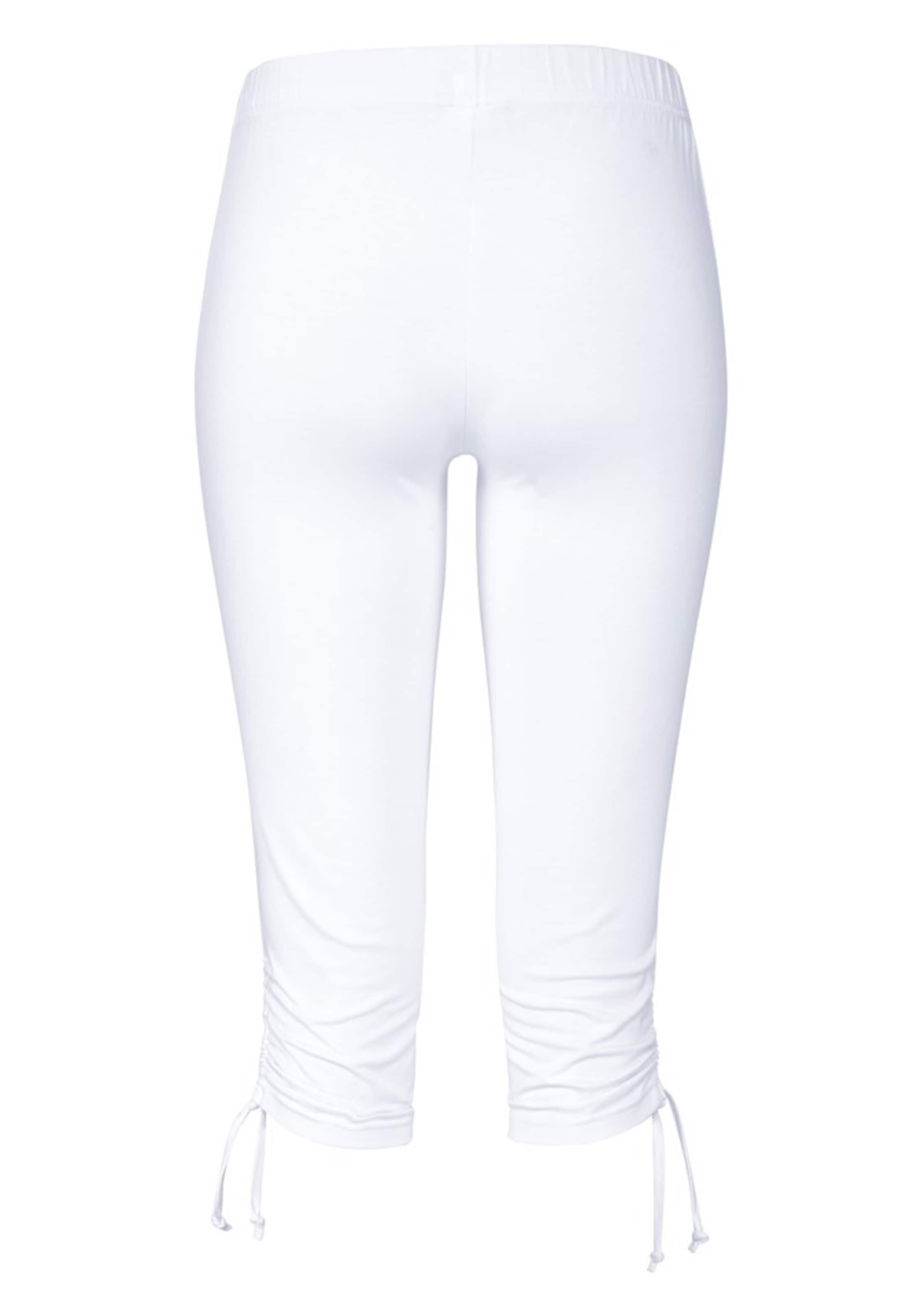 LASCANA Skinny Legíny 'ethno' - Biela