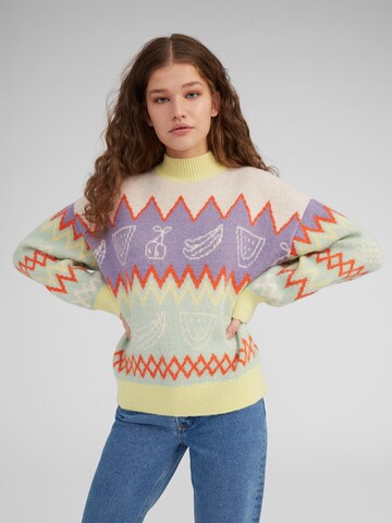 EDITED - Pullover em mistura de cores