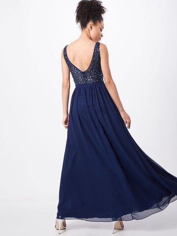 mascara Dress in Blue: back