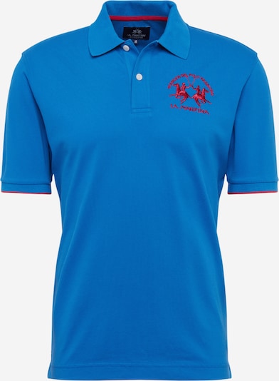 La Martina T-Shirt en bleu, Vue avec produit