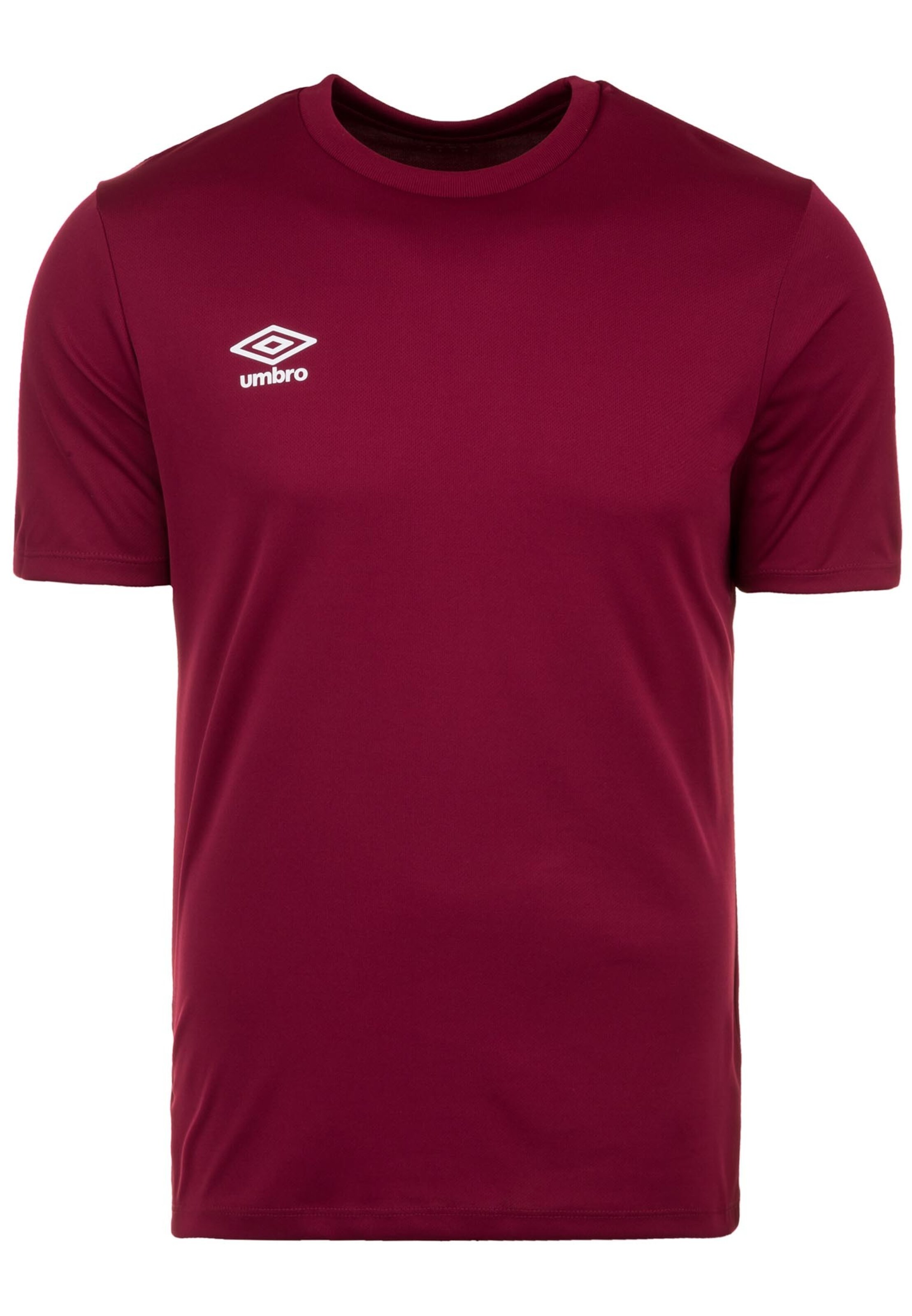 UMBRO - Shirt in dunkelrot