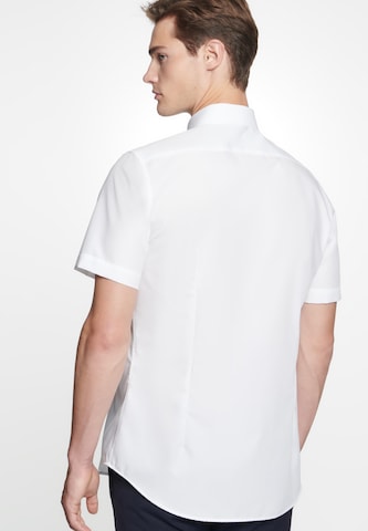 SEIDENSTICKER Slim fit Button Up Shirt in White
