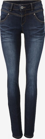 heine Skinny Jeans in Blauw: voorkant