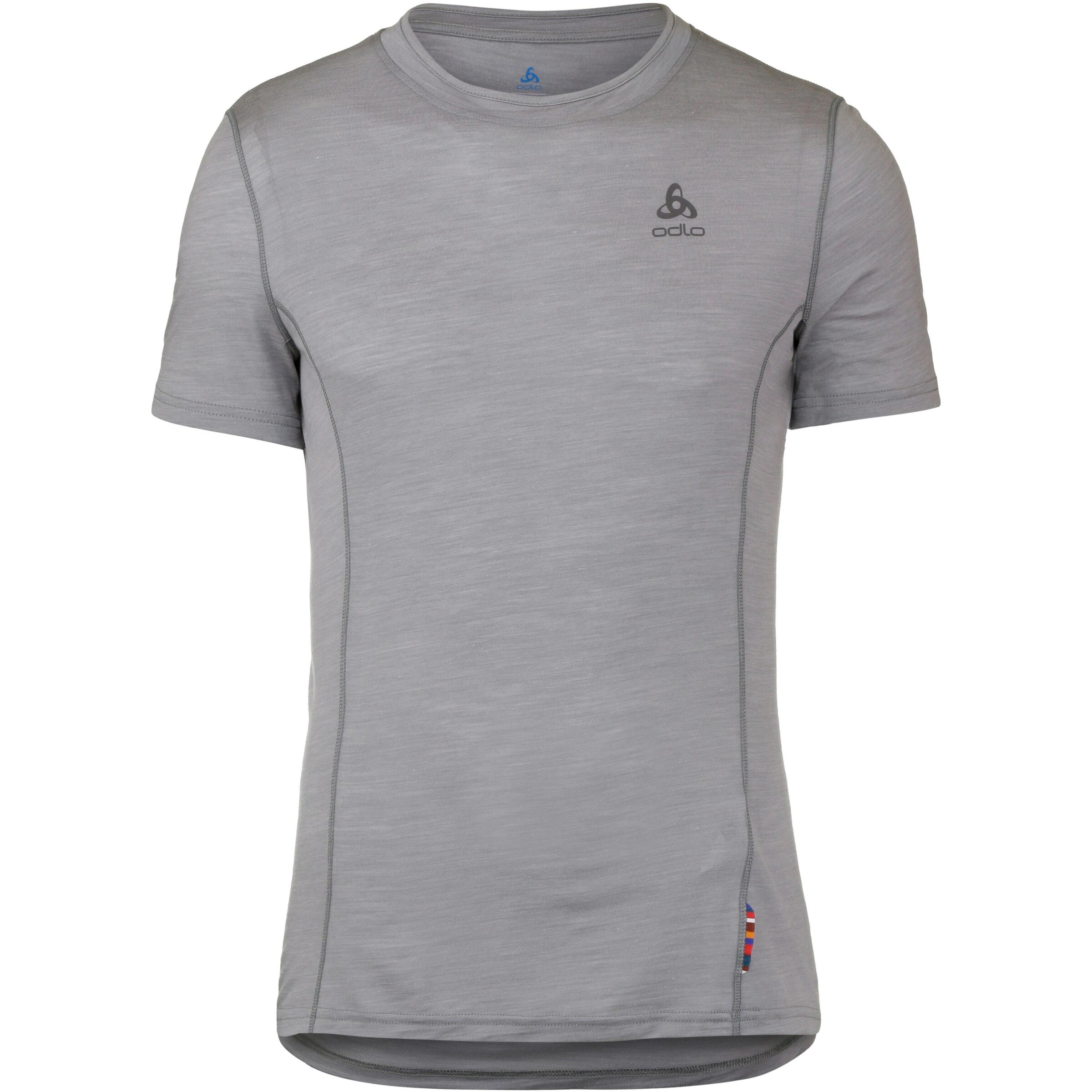 ODLO Performance Shirt 'Natural + Light' in Grey: front