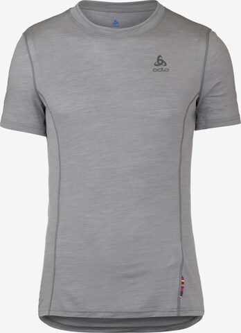 ODLO Performance Shirt 'Natural + Light' in Grey: front