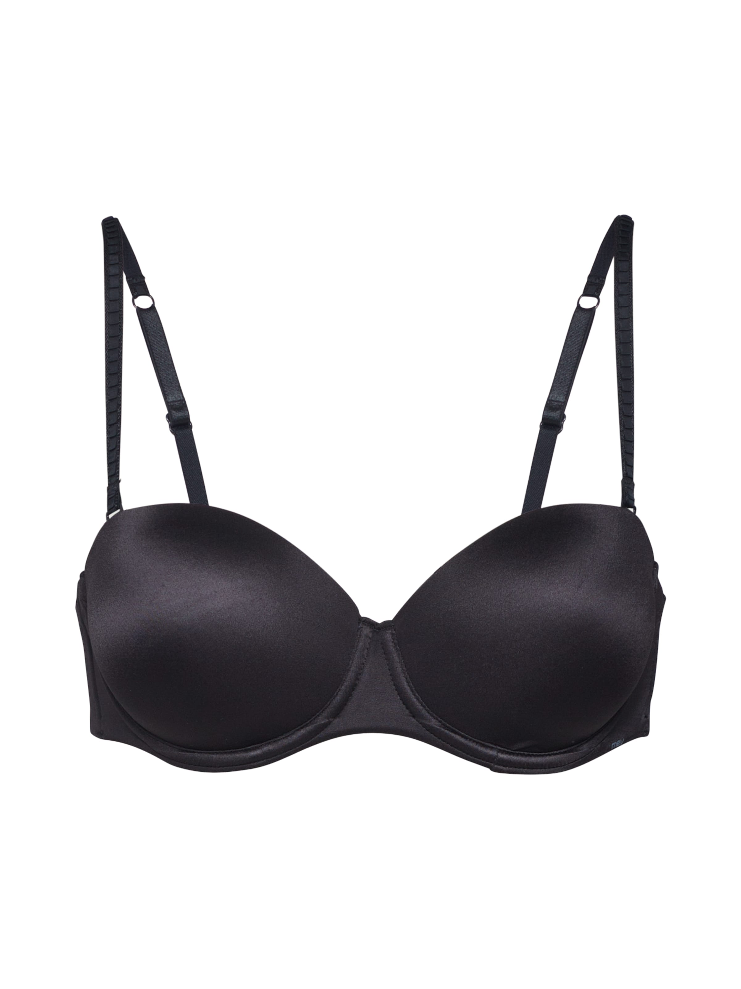 Mey Regular Bra 'Joan' in Black: front