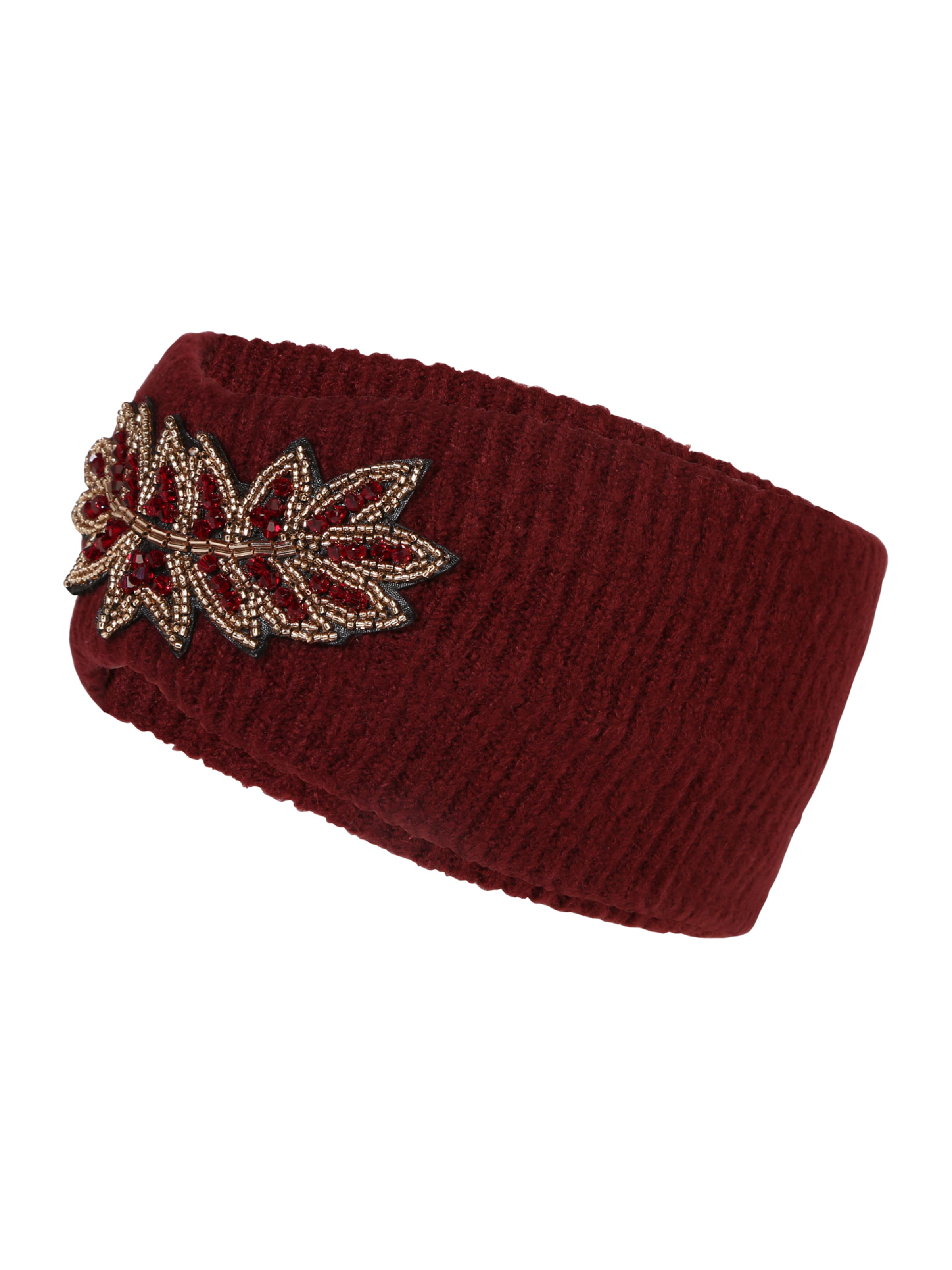 ONLY - Hoofdband 'ANGIE' in de kleur Wijnrood