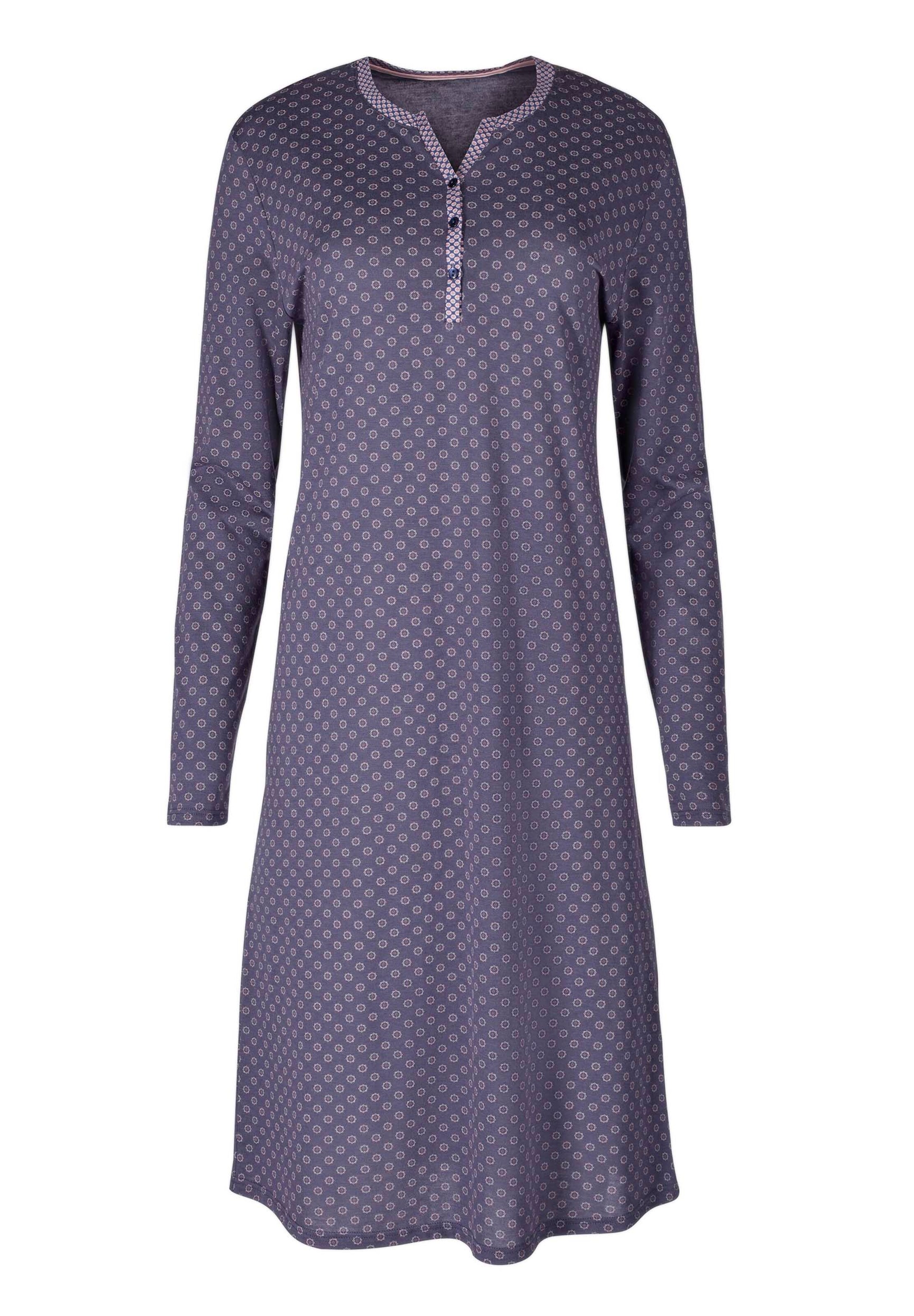HUBER - Nachthemd 'New Romance' in marine
