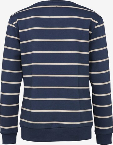 Lakeville Mountain Sweatshirt 'Cuanda Striped' in Blue