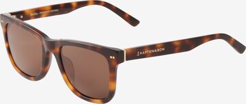 Kapten & Son Okulary przeciwsłoneczne 'Malibu' w kolorze brązowy