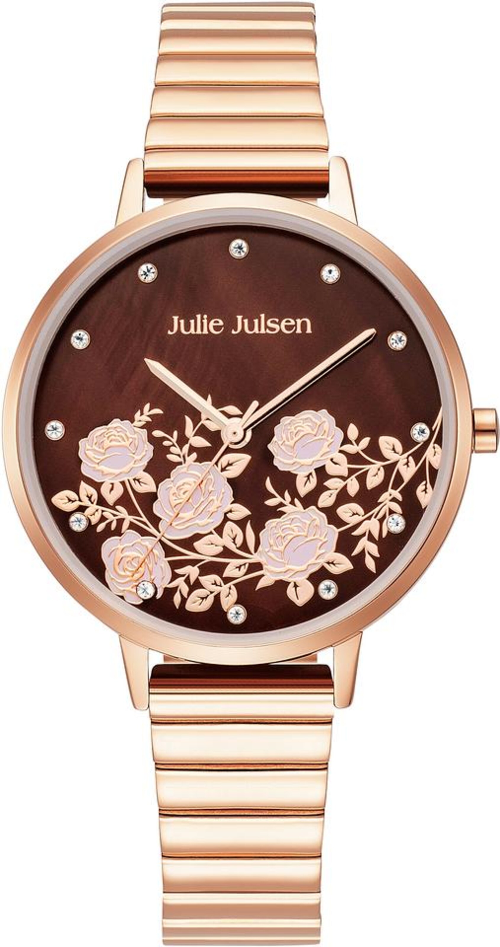 Frauen Uhren Julie Julsen Quarzuhr 'Rose Garden' in Pink - RB72437
