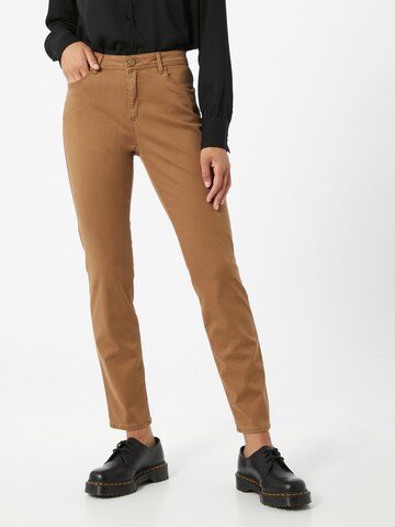 Slimfit Jeans 'Shakira' di BRAX in marrone: frontale