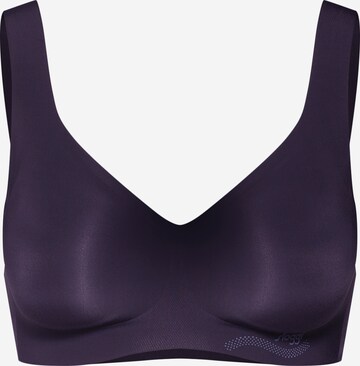 SLOGGI Bra 'Zero Feel' in Black: front