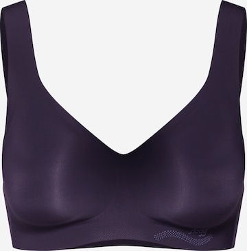 SLOGGI Bra 'Zero Feel' in Black: front