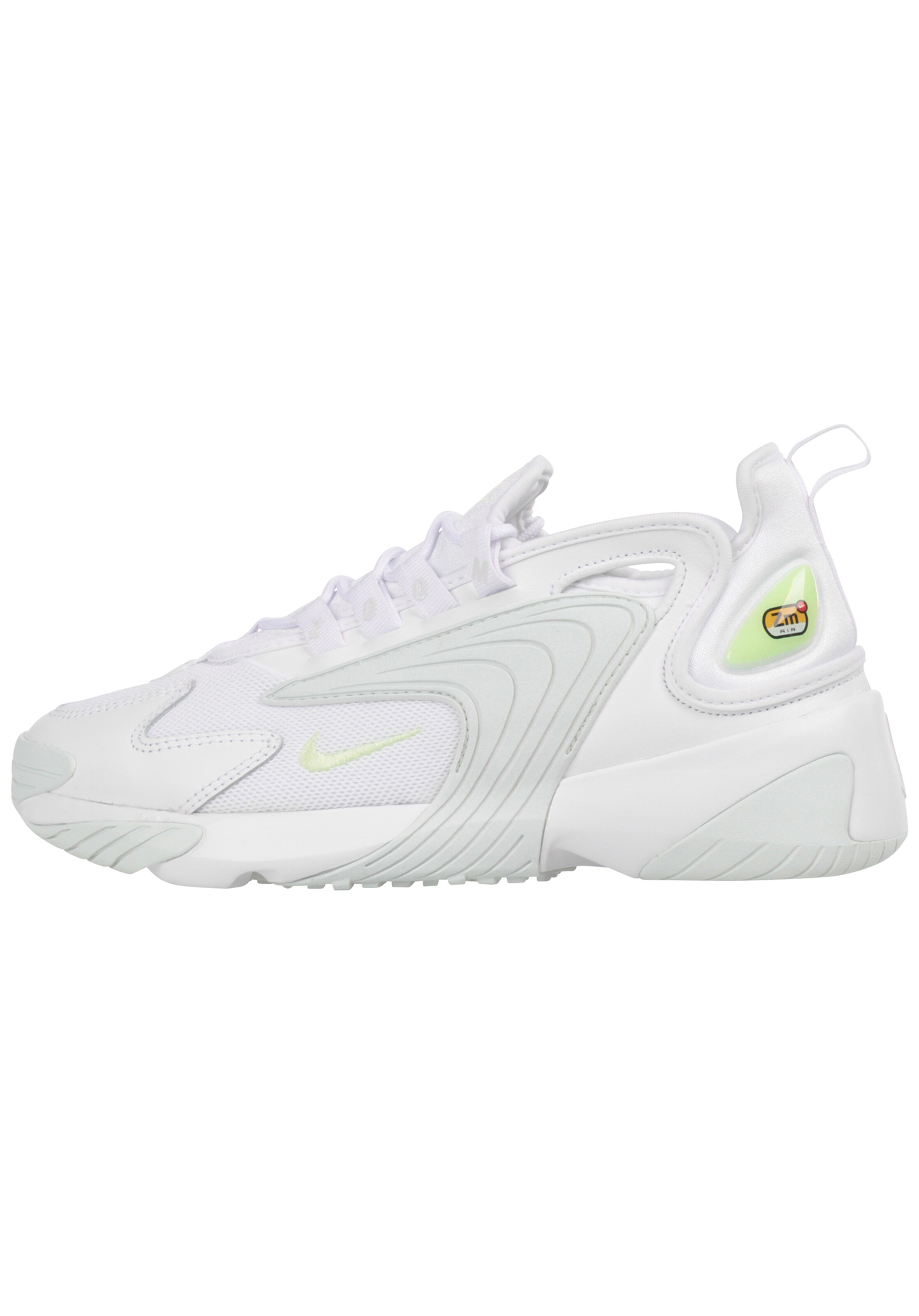 Nike Sportswear - Sneakers laag 'Zoom 2K' in de kleur Neongeel
