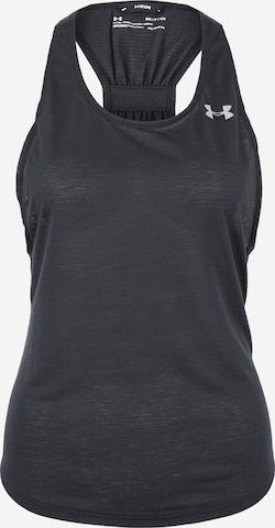 UNDER ARMOUR Sports Top 'Streaker 2.0' in Black: front