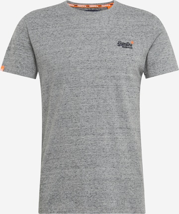 T-Shirt Superdry en gris : devant