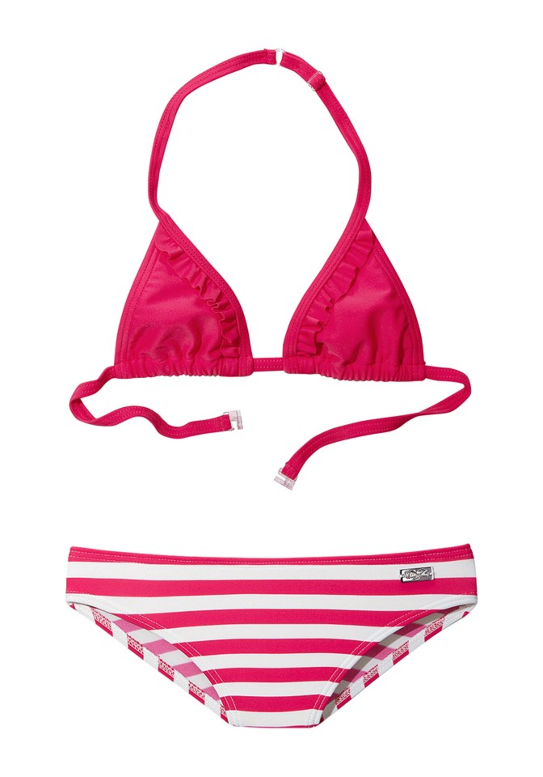 BUFFALO Triangel Bikini in Pink: Vorderseite