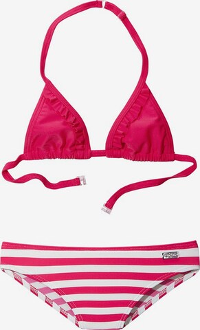 BUFFALO Triangle Bikini in Pink: front