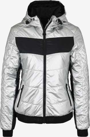 CHIEMSEE Outdoor Jacket in Silver: front
