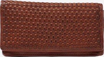 Harbour 2nd Wallet 'Shelly' in Brown: front