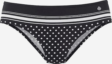 LASCANA - Cueca biquíni 'Merilyn' em preto: frente