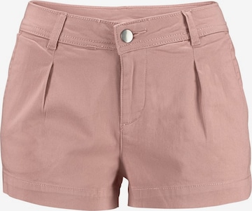 LASCANA Regular Hotpants in Pink: predná strana