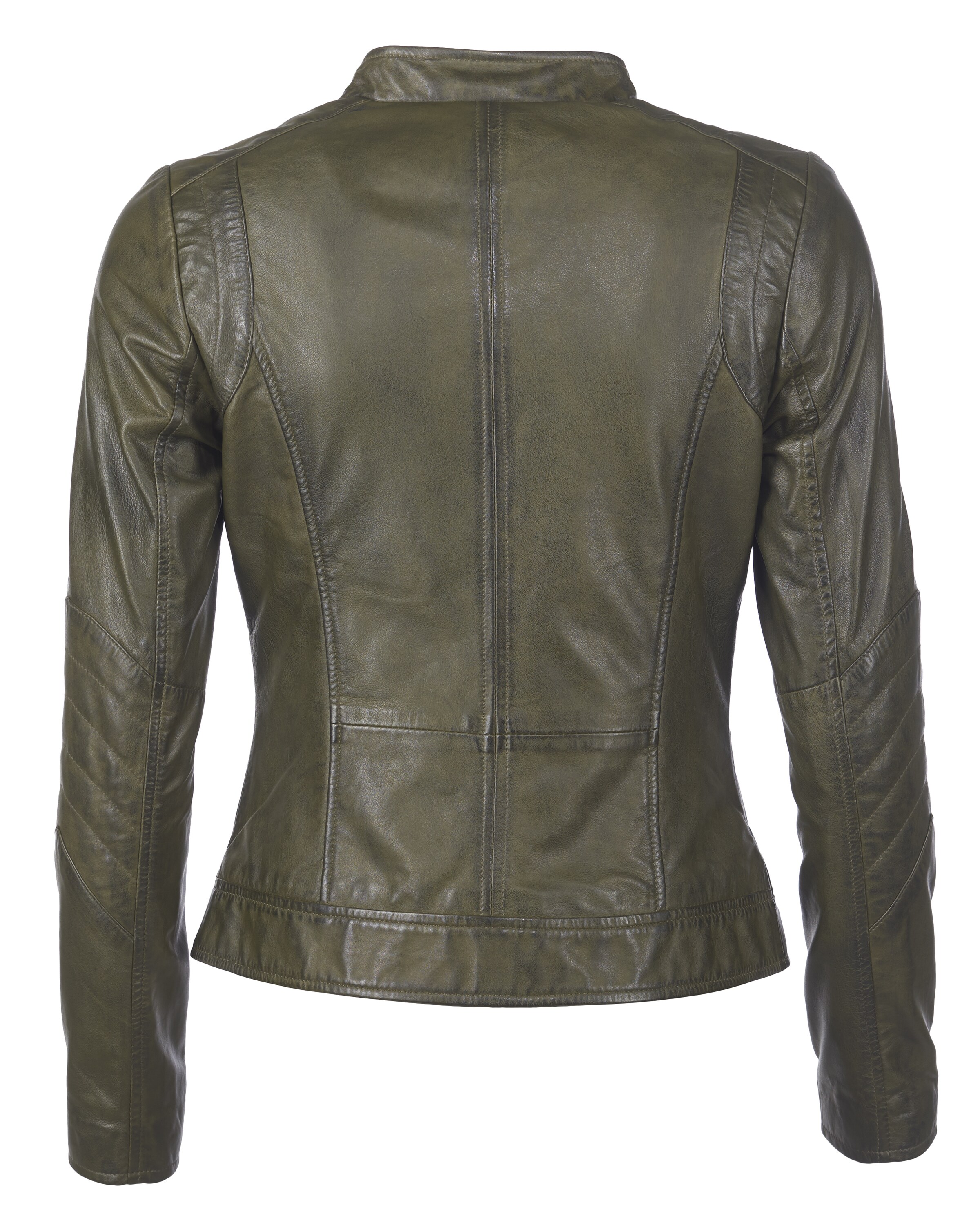 Maze Lederjacke 'Marcie' in Grün