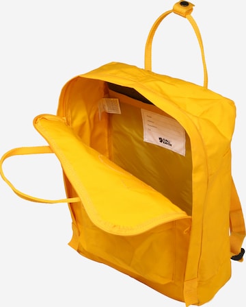 Fjällräven Backpack 'Kanken' in Yellow: top