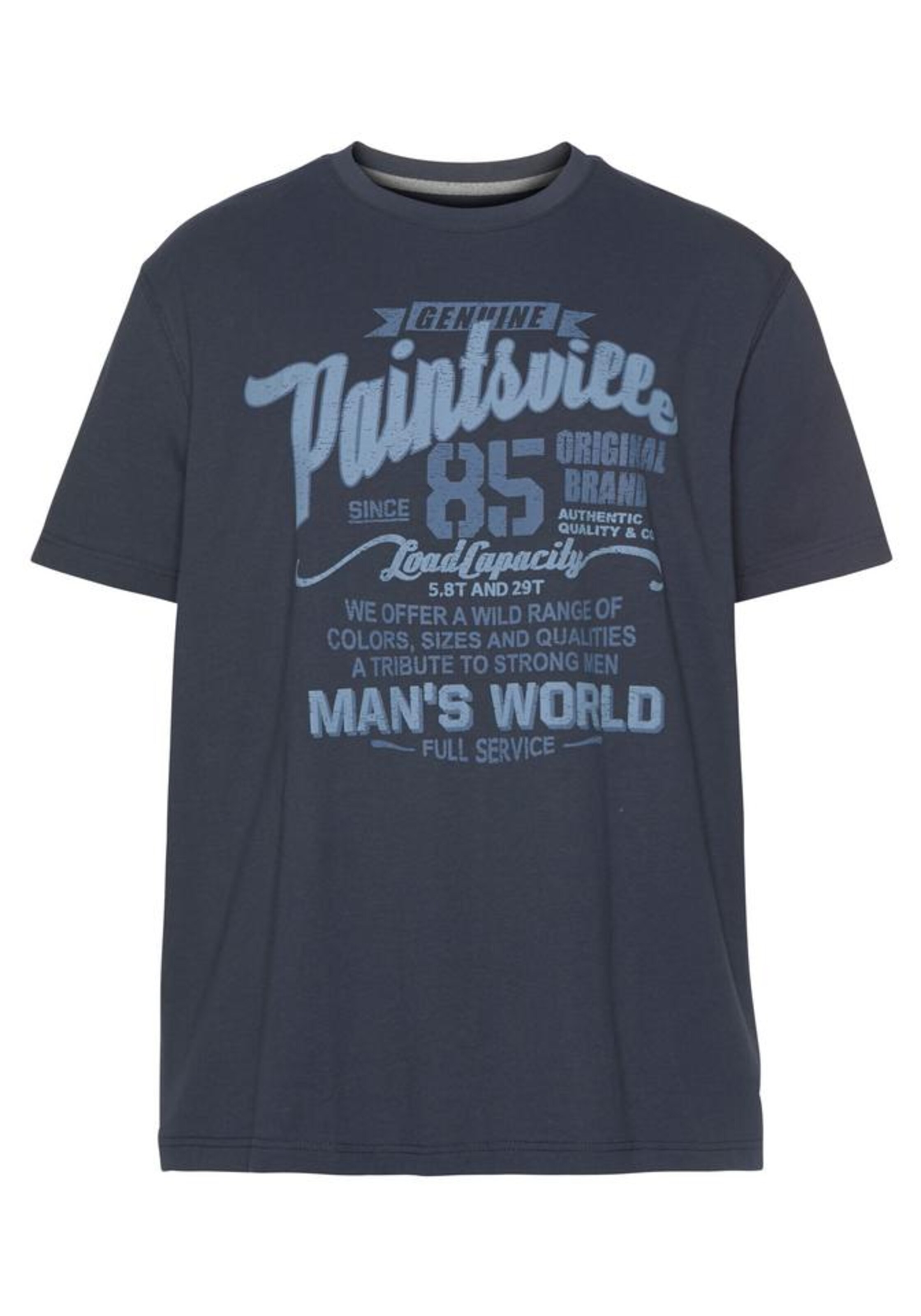 Man's World Shirt in Blue: front