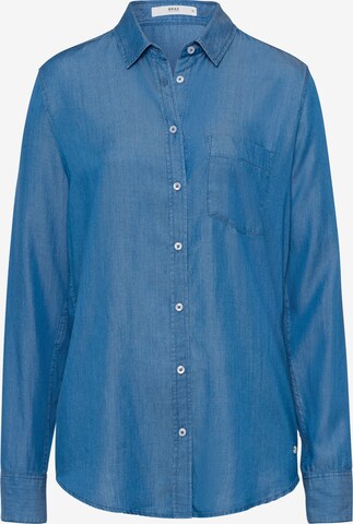 BRAX Blouse 'Victoria' in Blue: front