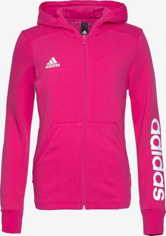 ADIDAS PERFORMANCE Trainingsjacke in Pink: predná strana