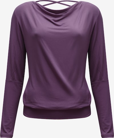 YOGISTAR.COM Performance Shirt 'Flowing Shakti' in Dark purple, Item view