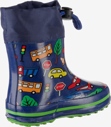 BECK Rubber boot 'Traffic' in Blue