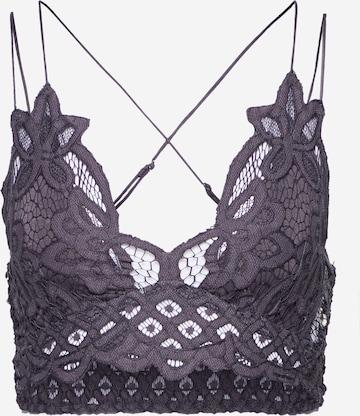 Bustier Haut 'ADELLA' Free People en gris : devant