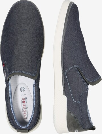 Dockers by Gerli - Zapatillas sin cordones en azul: lado