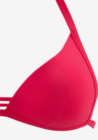 BRUNO BANANI Triangel Bikini in Rood