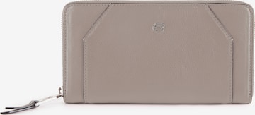 Piquadro Portemonnee in Beige: voorkant