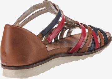 REMONTE Sandalen met riem in Bruin