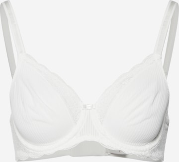 TRIUMPH T-shirt Bra in White: front