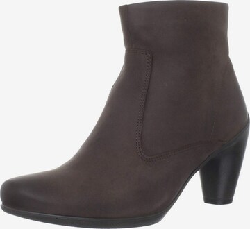 ECCO Ankle Boots in Brown: front