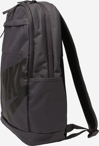 Sac à dos Nike Sportswear en gris : sur le côté