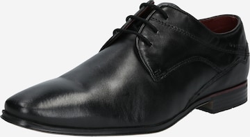 bugatti Fűzős cipő 'Morino' - fekete: elől