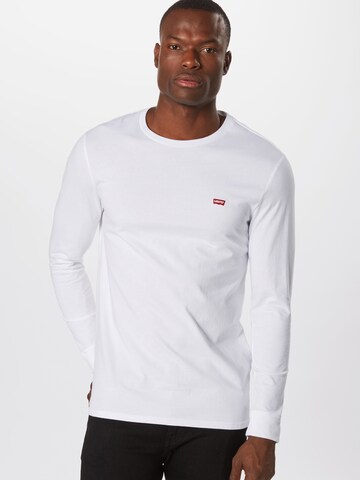 LEVI'S ® Regular fit Shirt 'LS Original HM Tee' in White: front