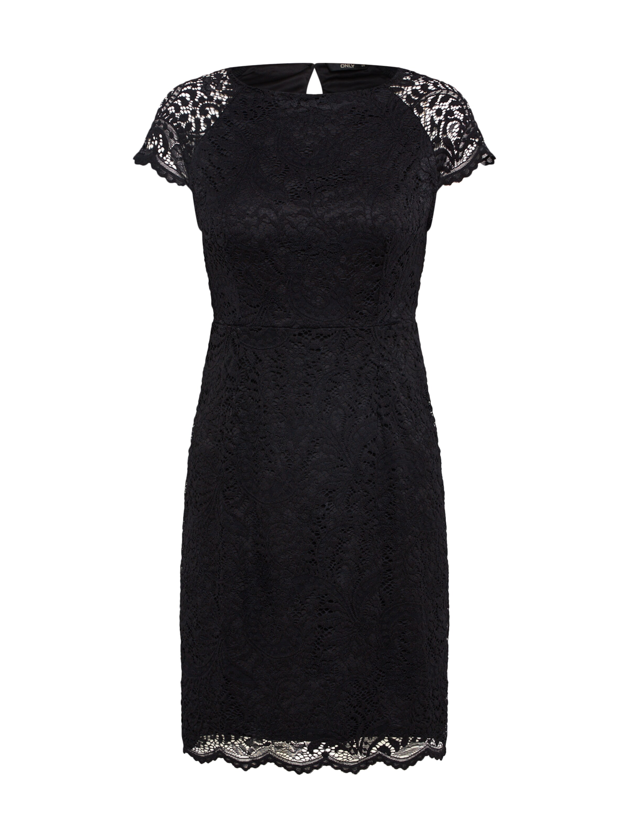 ONLY - Spitzenkleid 'onlSHIRA' in schwarz