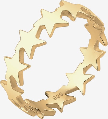 ELLI Ring 'Astro' in Gold: front