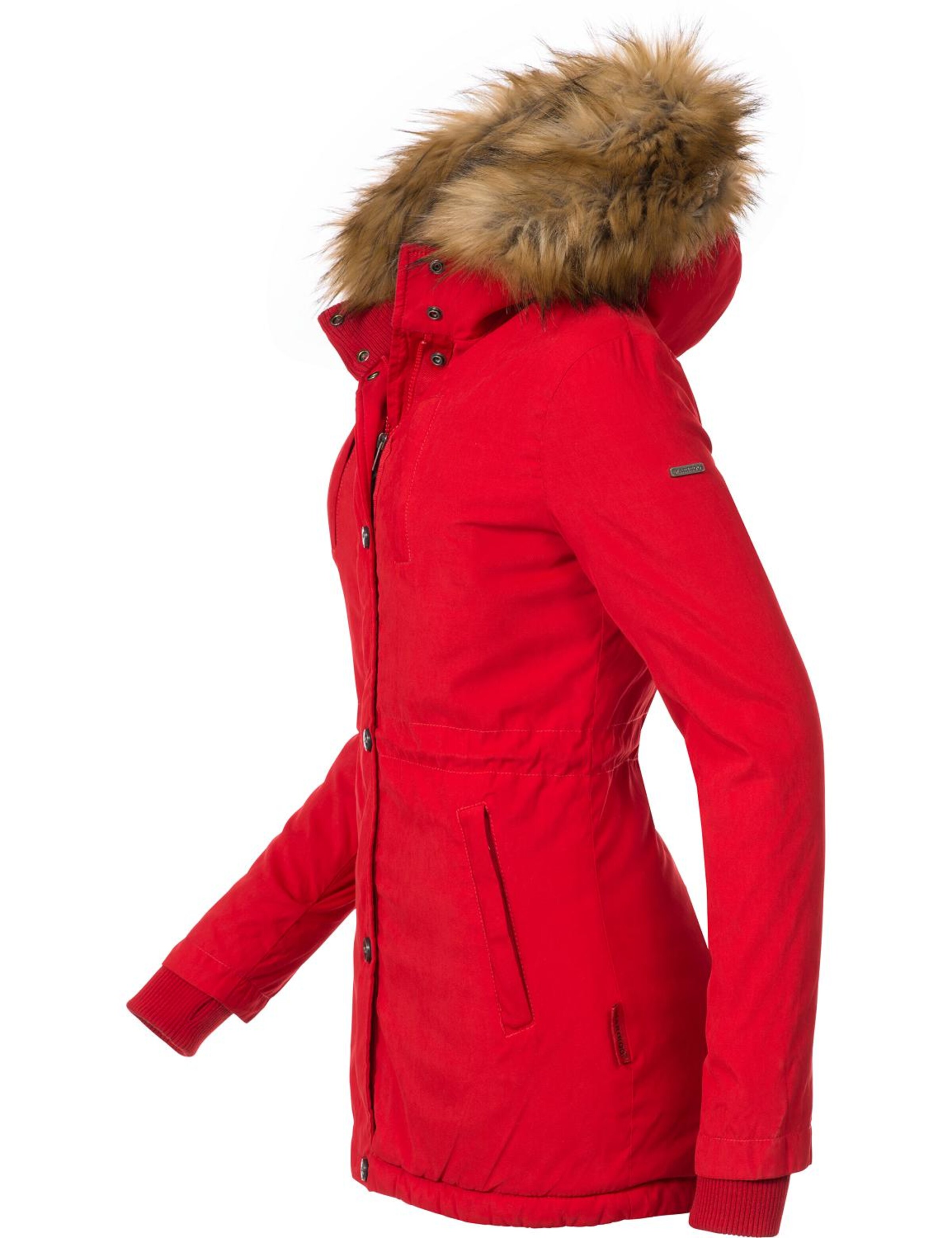 MARIKOO Winter parka 'Akira' in Red